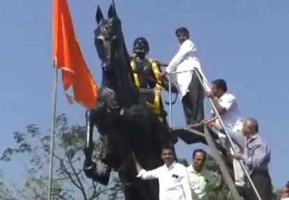 बीचोलिम में शिवाजी महाराज की 15 फीट ऊंची प्रतिमा का अनावरण किया गया